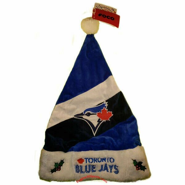 Forever Collectibles Toronto Blue Jays Basic Santa Hat 9279793585